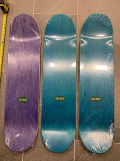 3 Larry Clark Photograph Skate Decks from Tulsa
