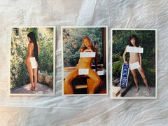 3 verschiedene Fotos von Larry Clark Outtakes-Szenen aus Supreme, gestempelt (Nudity)