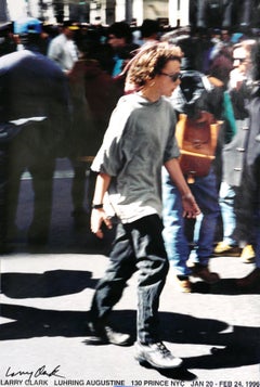 Larry Clark Signed Gallery Exhibition Offset Lithograph Posters