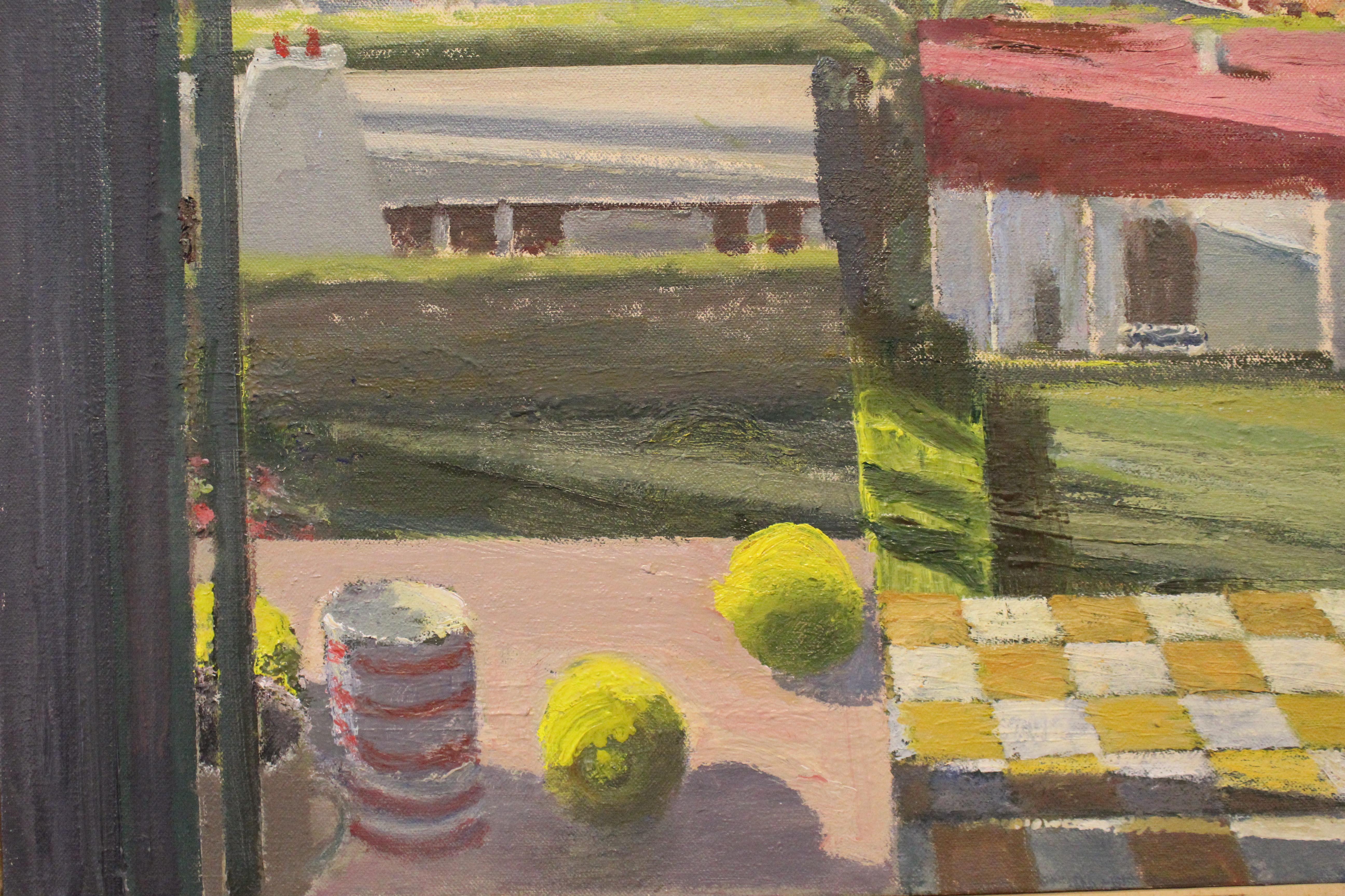 Innenstadt von LA – Painting von Larry Cohen