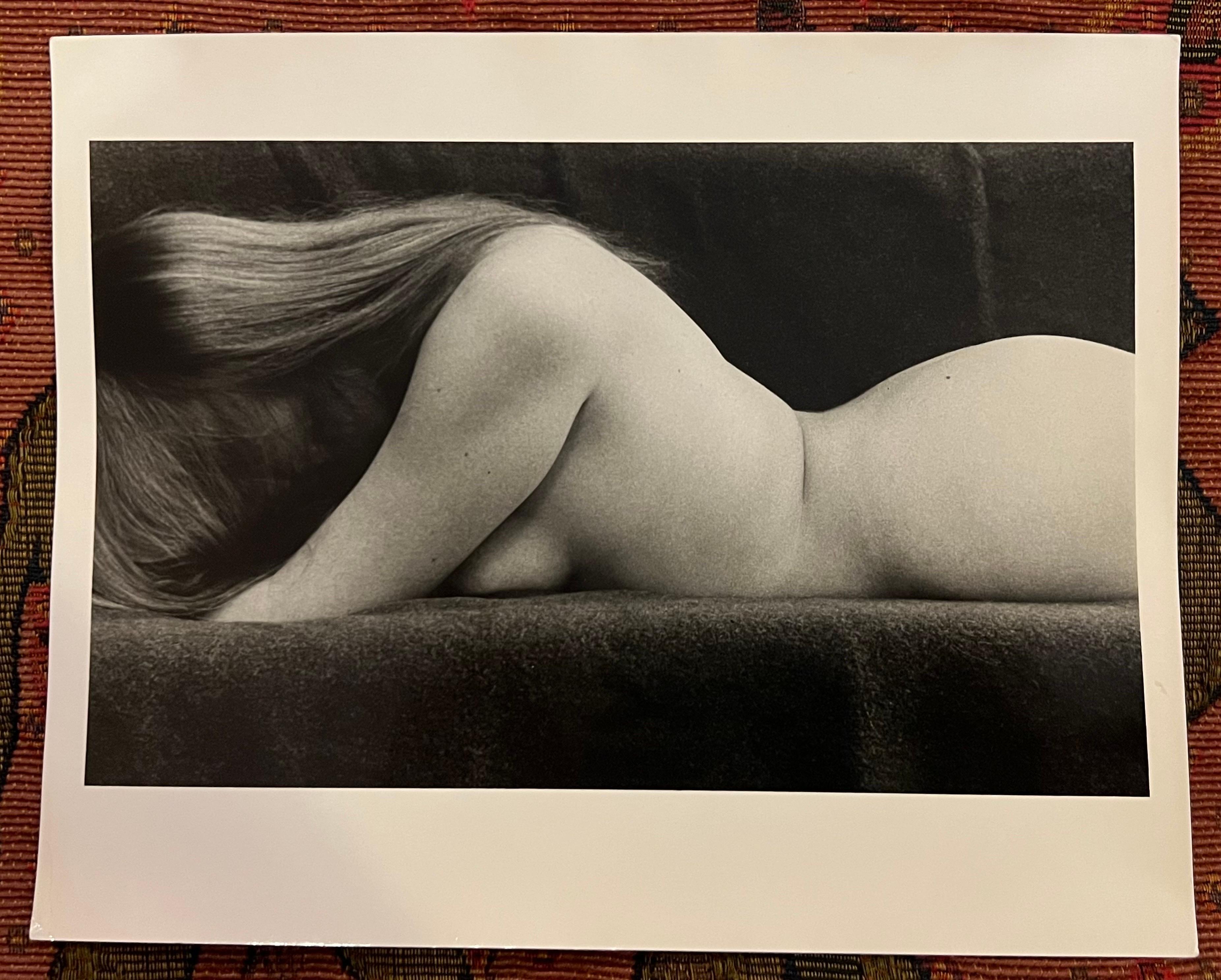 Black & White Monochrome of a Female Nude by Contemporary American Photographer For Sale 2