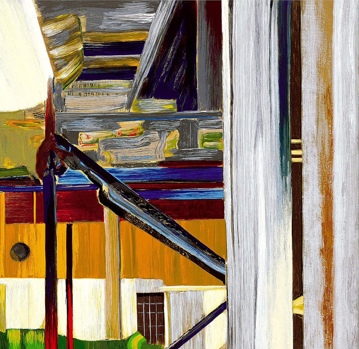 LARRY DINKIN Interior Landscape, 1999 - Hand-Signed For Sale 1