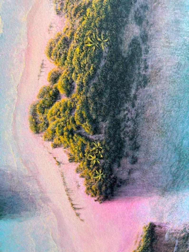 Caribbean Seascape #27,  original 60x42 contemporary marine landscape For Sale 1