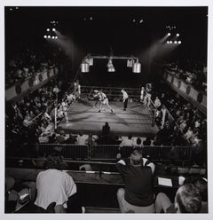 Boxing Portfolio, Signed Drawing by Larry Fink