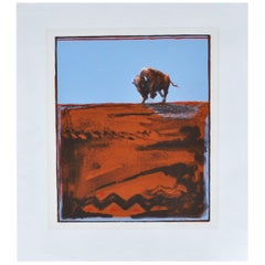 Larry Fodor Buffalo State 1 Signed and Numbered Lithograph, 1979 'MR12311'