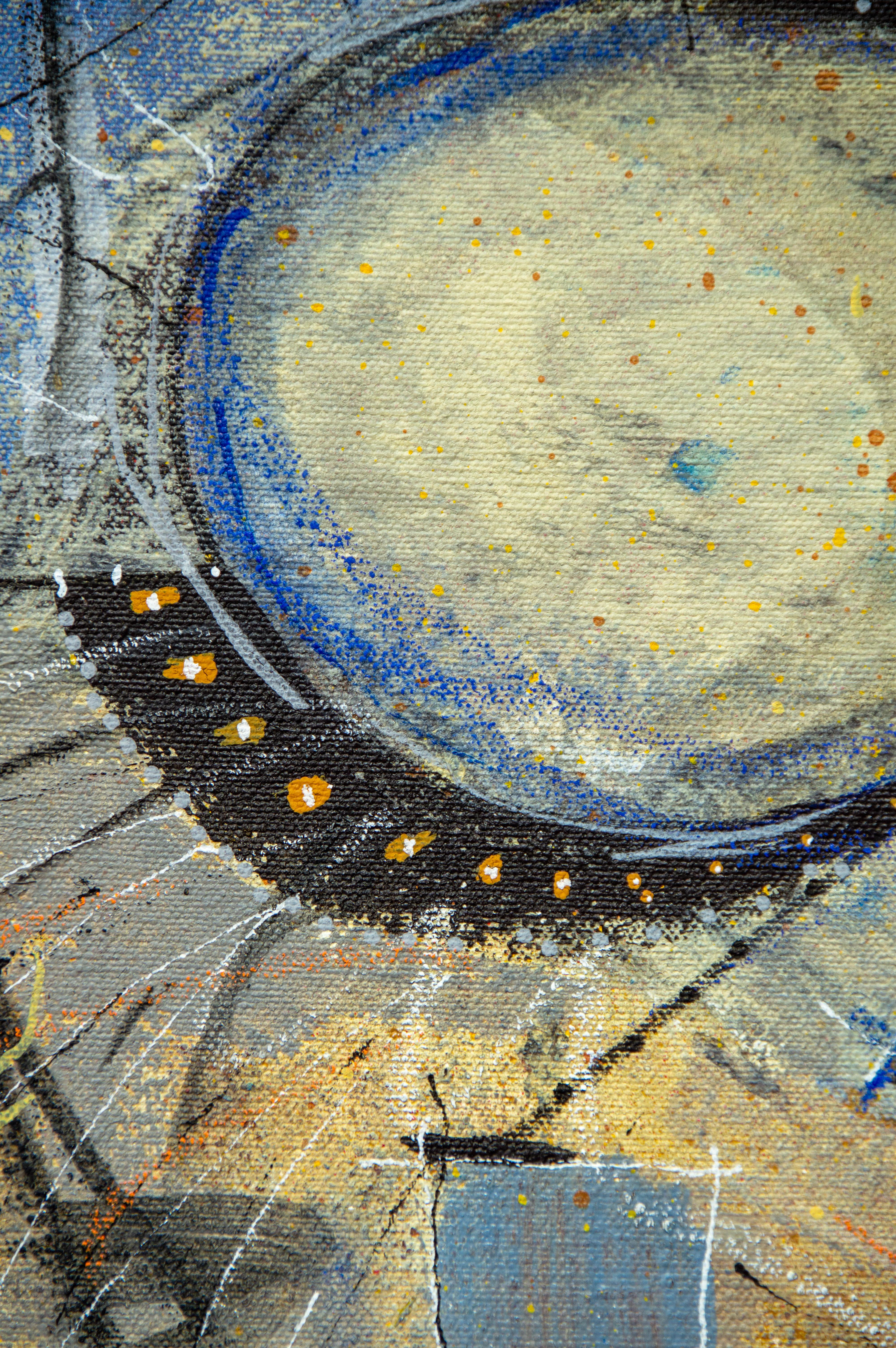 „Canola Fields Diptychon“, von Larry Hefner, Acryl-Gemälde in Mischtechnik, 2023 im Angebot 3