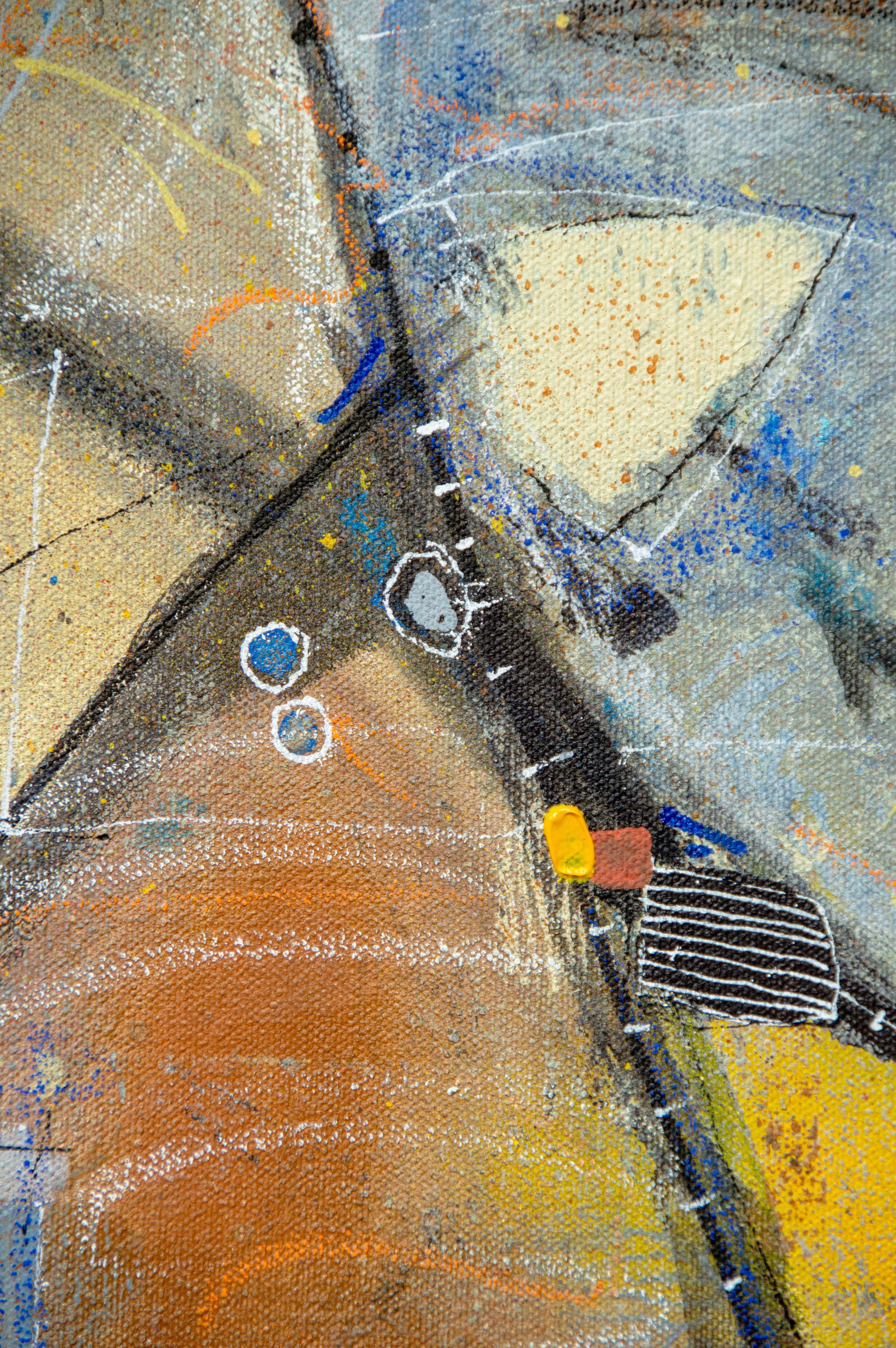 „Canola Fields Diptychon“, von Larry Hefner, Acryl-Gemälde in Mischtechnik, 2023 im Angebot 6