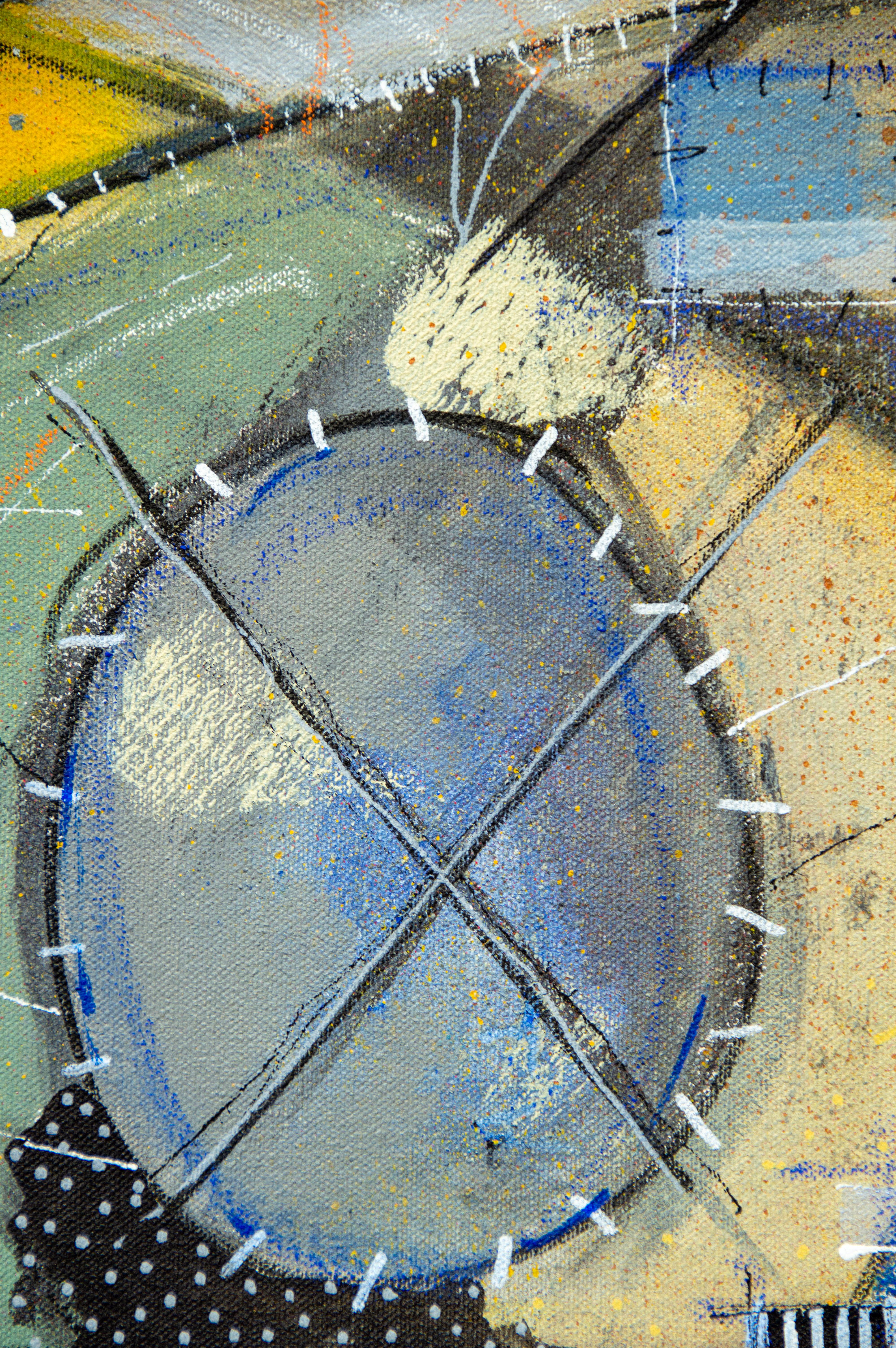 „Canola Fields Diptychon“, von Larry Hefner, Acryl-Gemälde in Mischtechnik, 2023 im Angebot 7