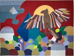 Hawk (dipinto surrealista dei nativi americani Comanche)