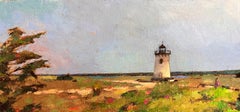 "Lighthouse in June" Edgartown lighthouse, Golden light, Edgartown outer harbor