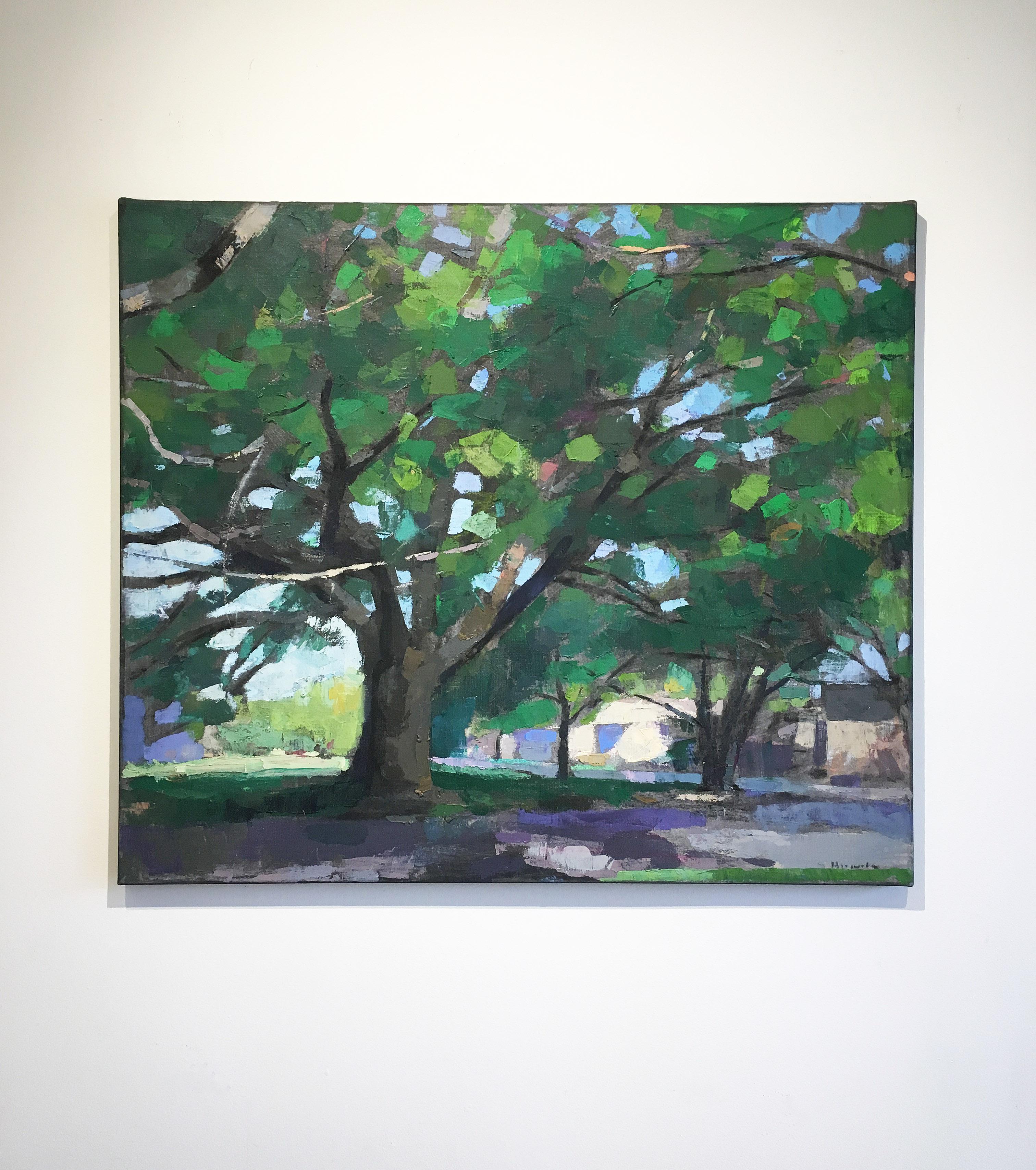 Oaks - Painting by Larry Horowitz