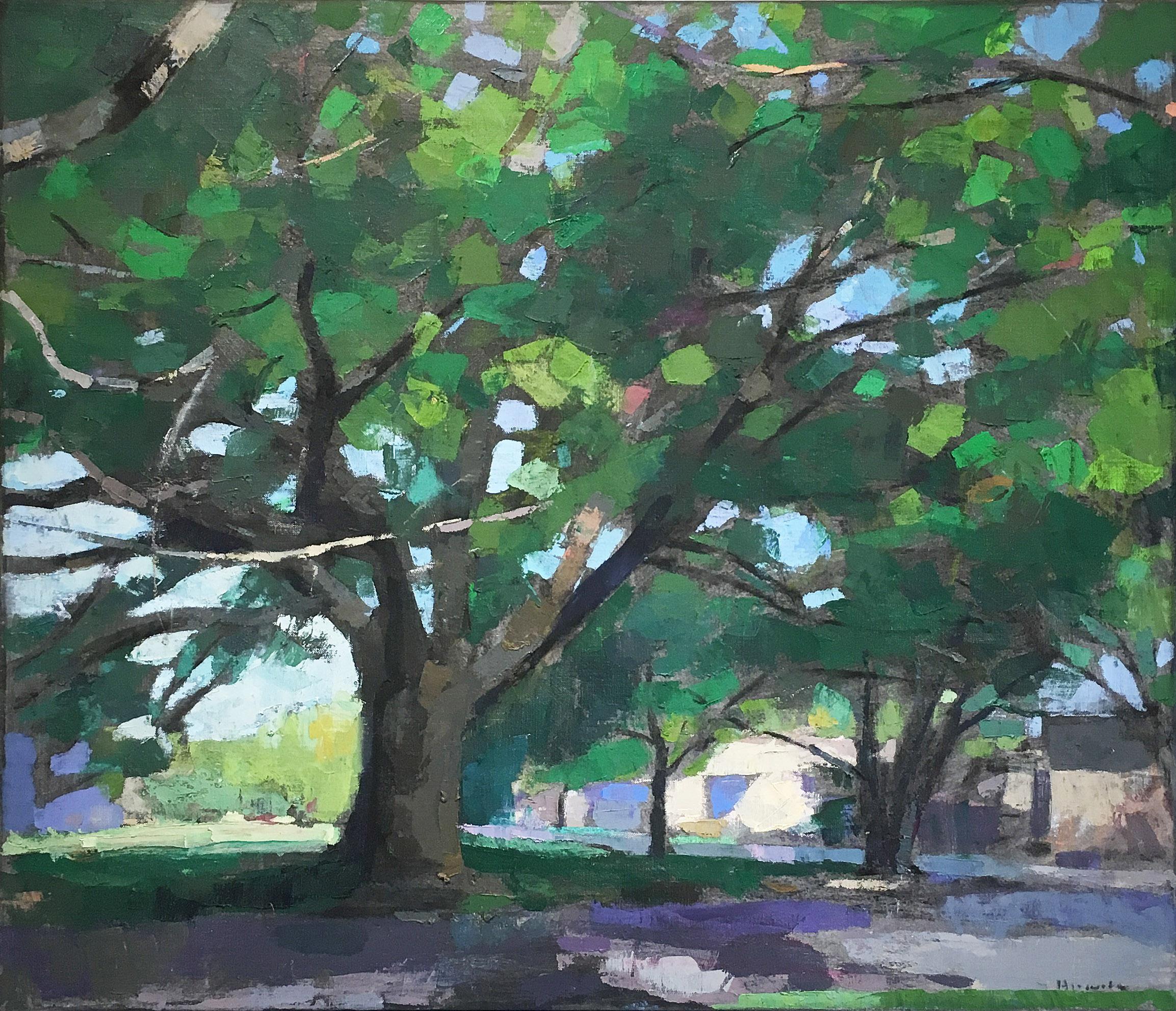 Larry Horowitz Landscape Painting - Oaks