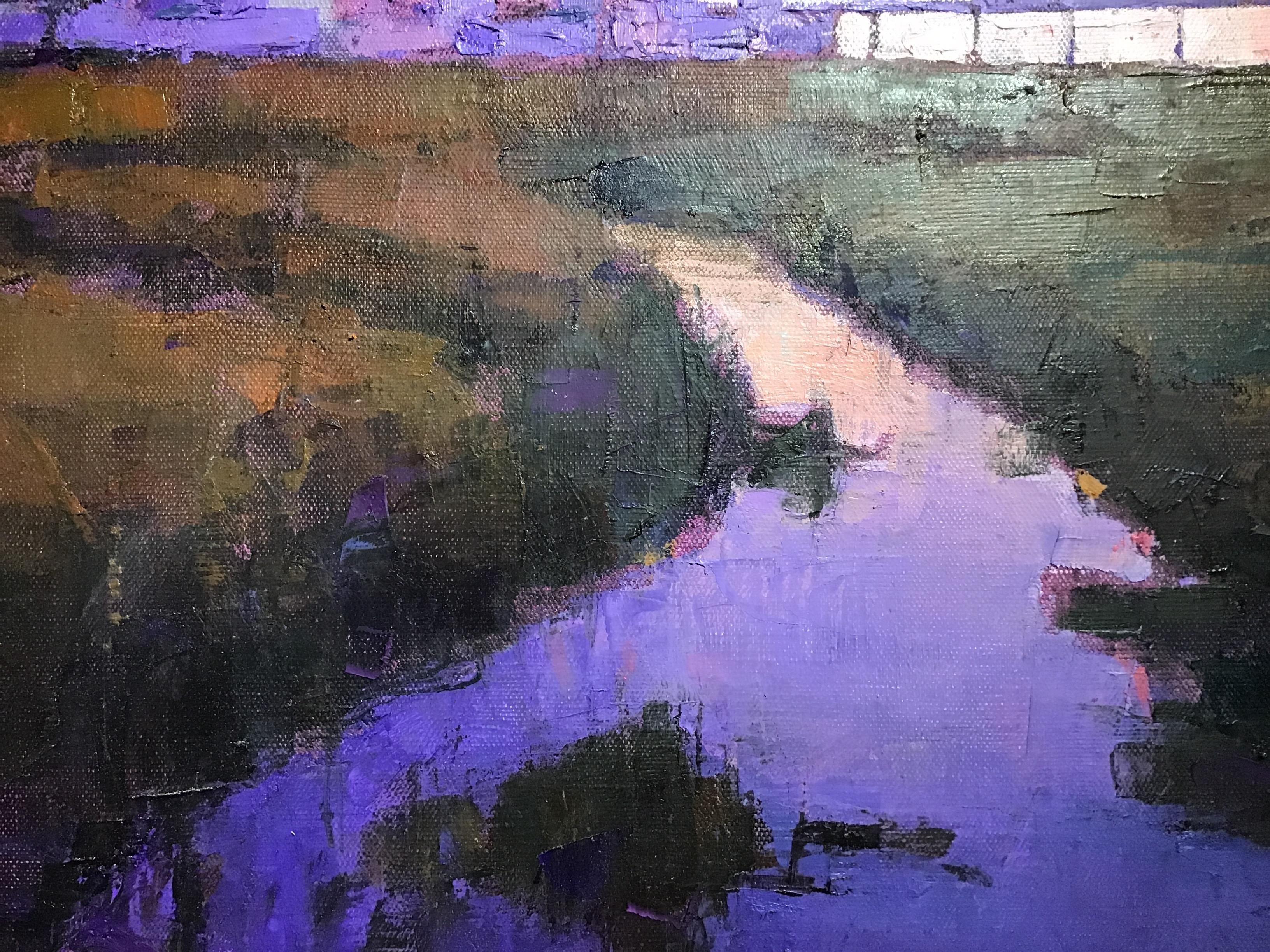 purple paintings