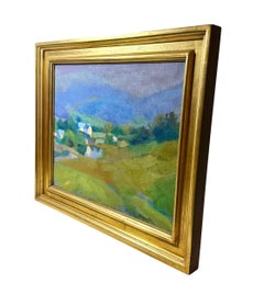 Larry Horowitz Estanque en la niebla Pintura al óleo sobre lienzo