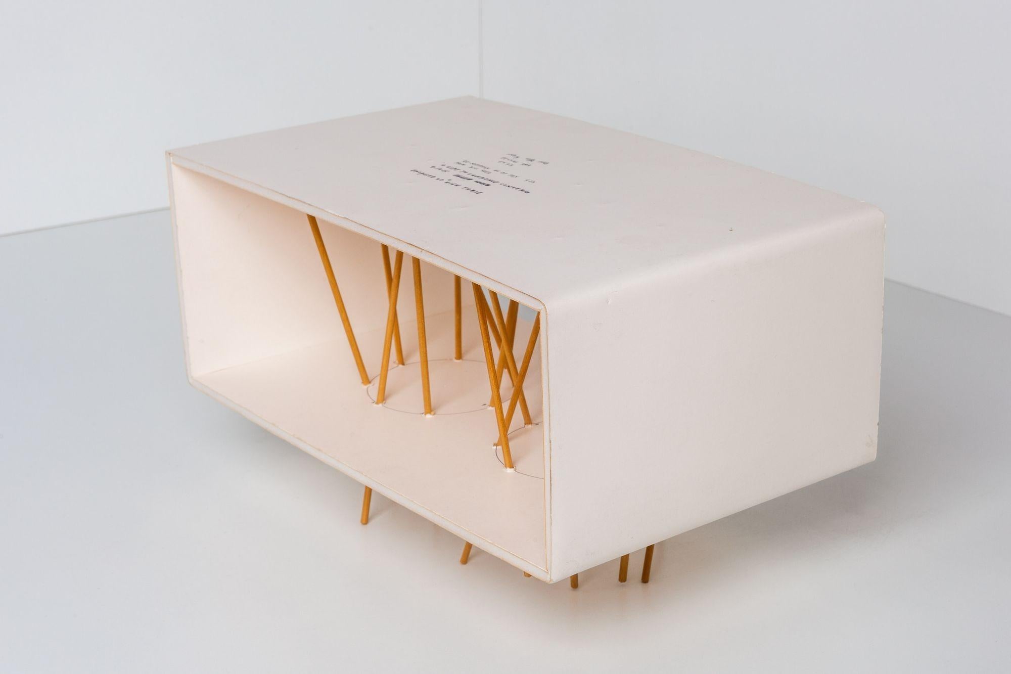 Appliqué Larry Laske Prototype Model for Toothpick Cactus Table For Sale