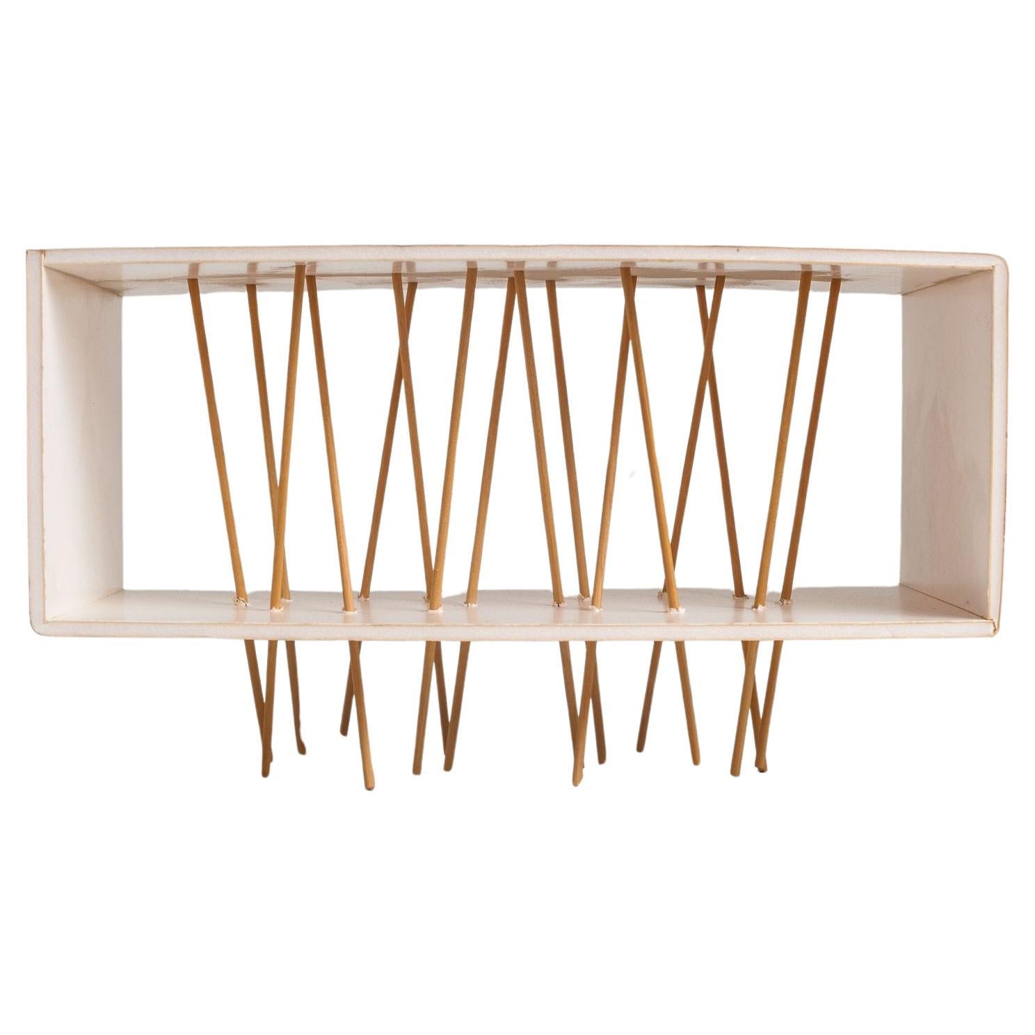 Prototype de la table Toothpick Cactus de Larry Laske