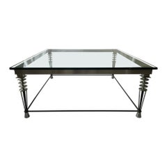 Larry Laslo para Mesa baja de cristal direccional