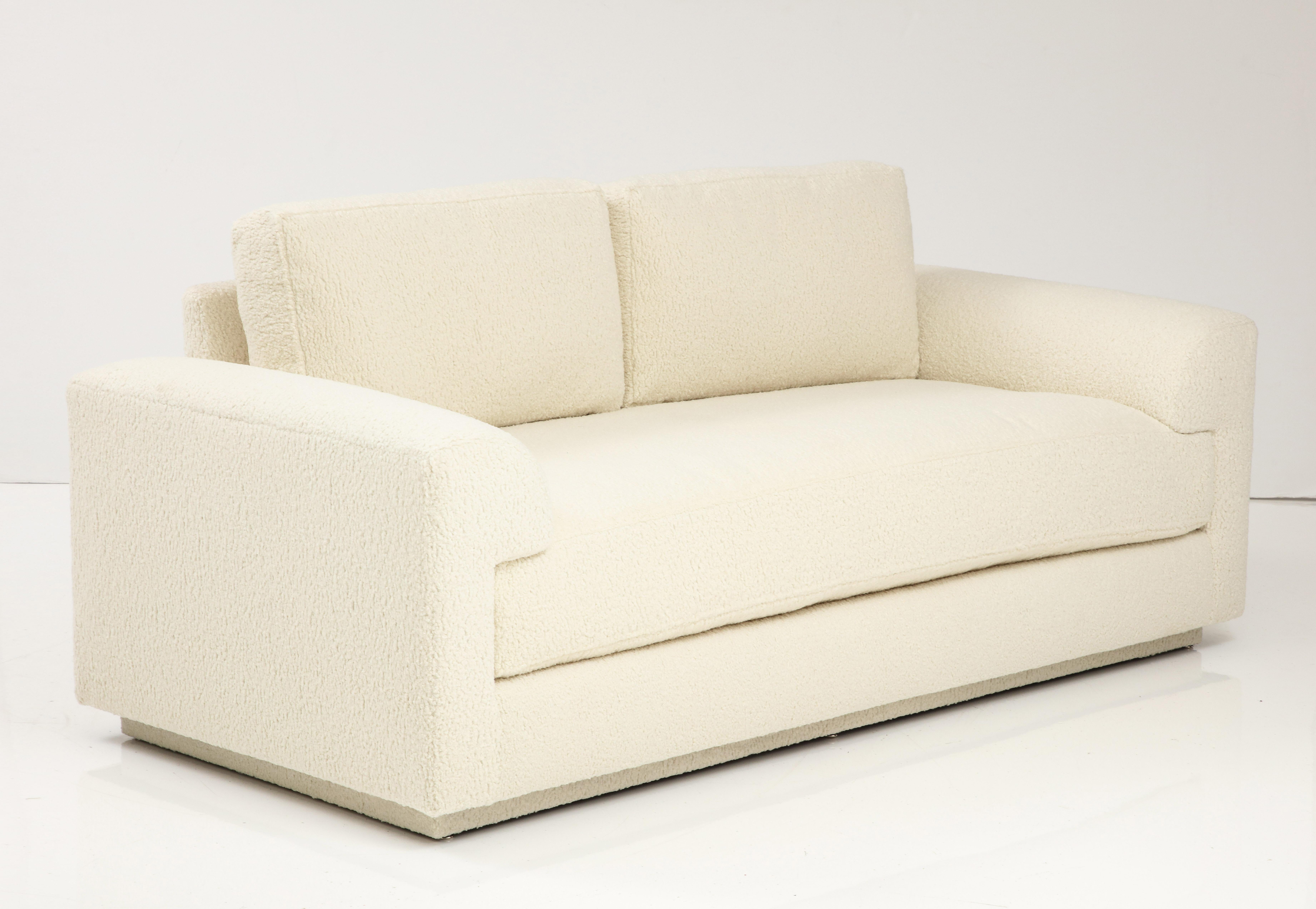 Upholstery Larry Laslo for Directional Down Sofa, Pair Available For Sale