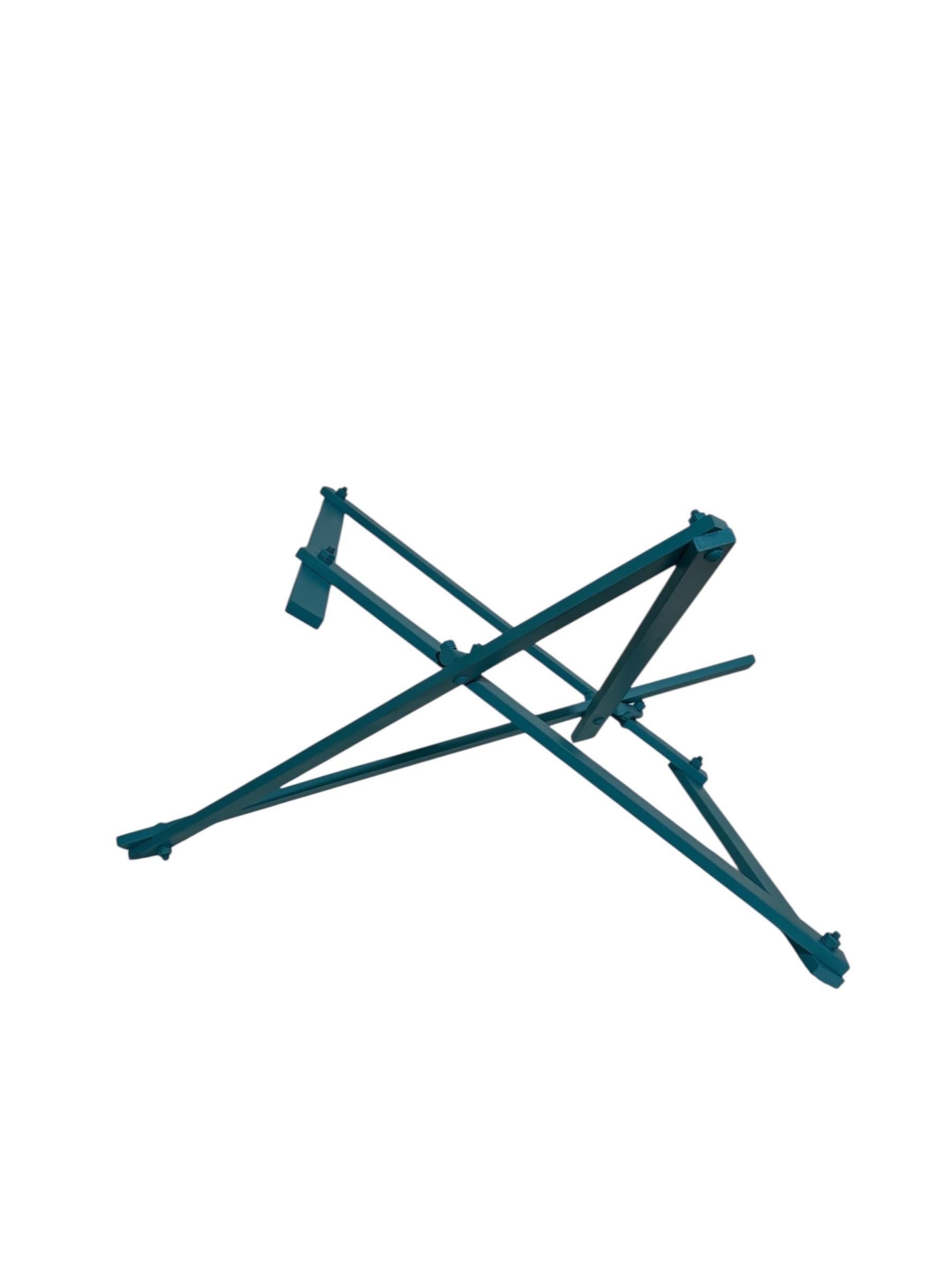 Barras II Escultura geométrica expresionista abstracta pintada a boceto Larry Mohr en venta 9