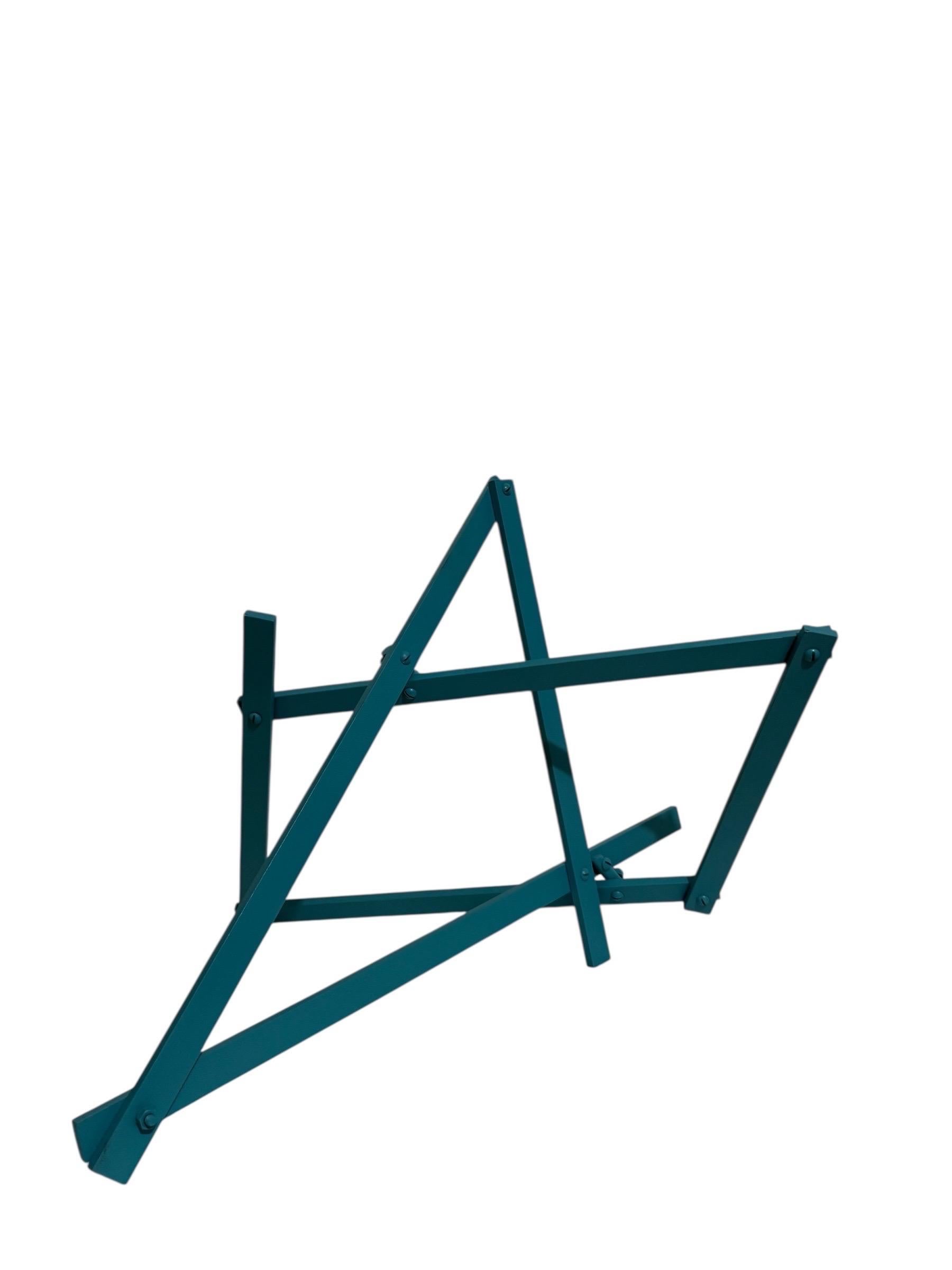 Barras II Escultura geométrica expresionista abstracta pintada a boceto Larry Mohr en venta 16