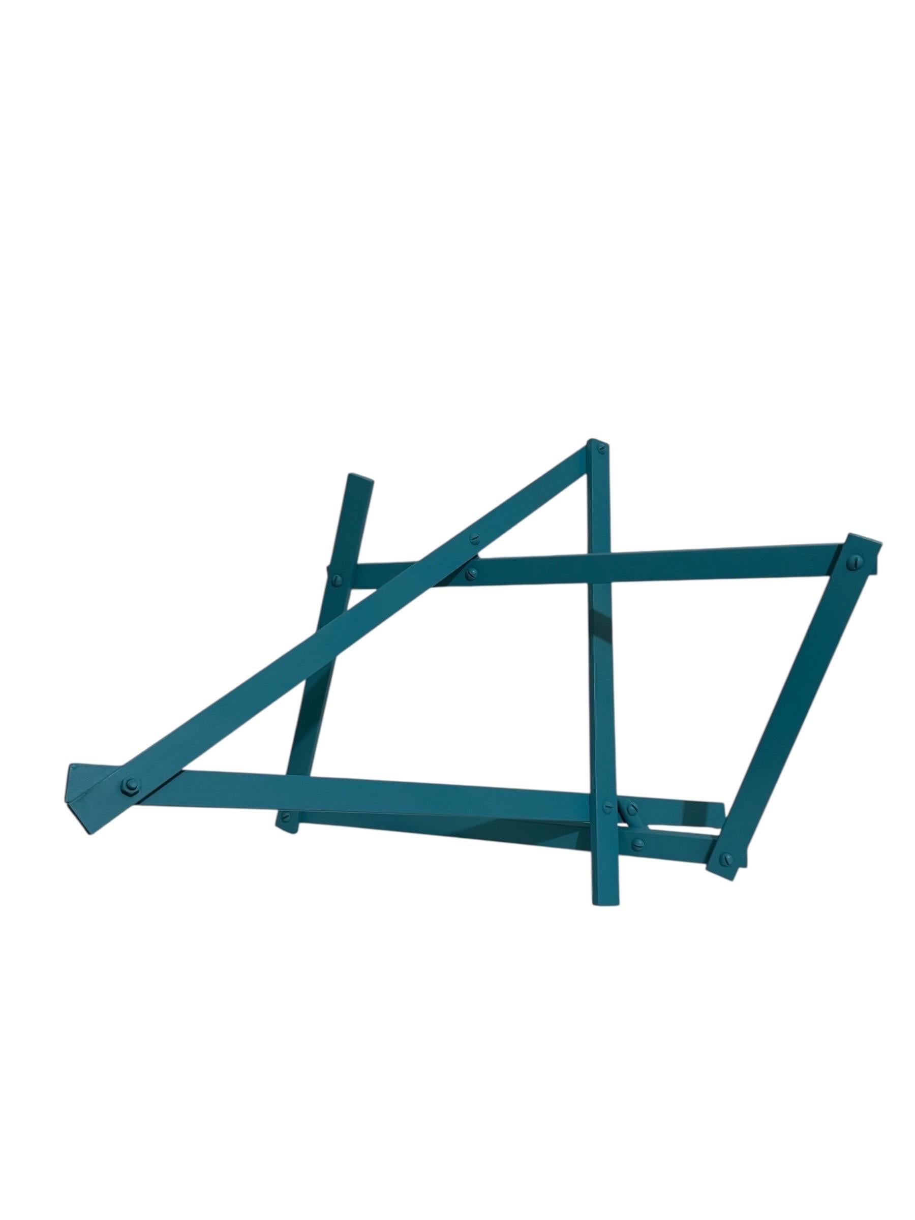 Barras II Escultura geométrica expresionista abstracta pintada a boceto Larry Mohr en venta 4