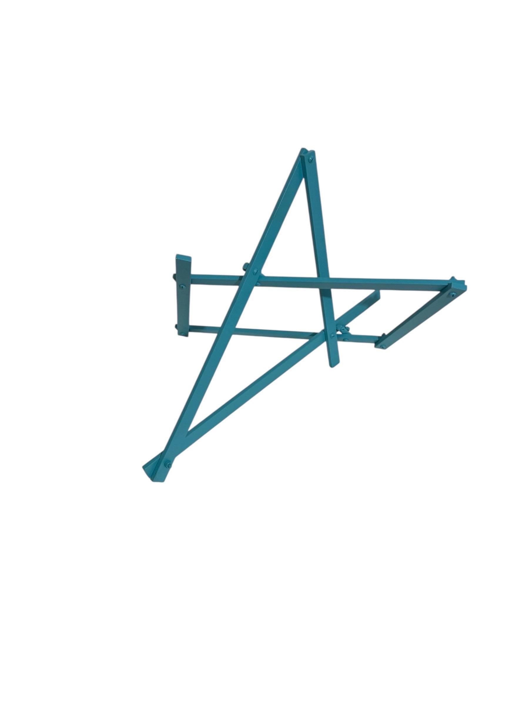 Barras II Escultura geométrica expresionista abstracta pintada a boceto Larry Mohr en venta 8