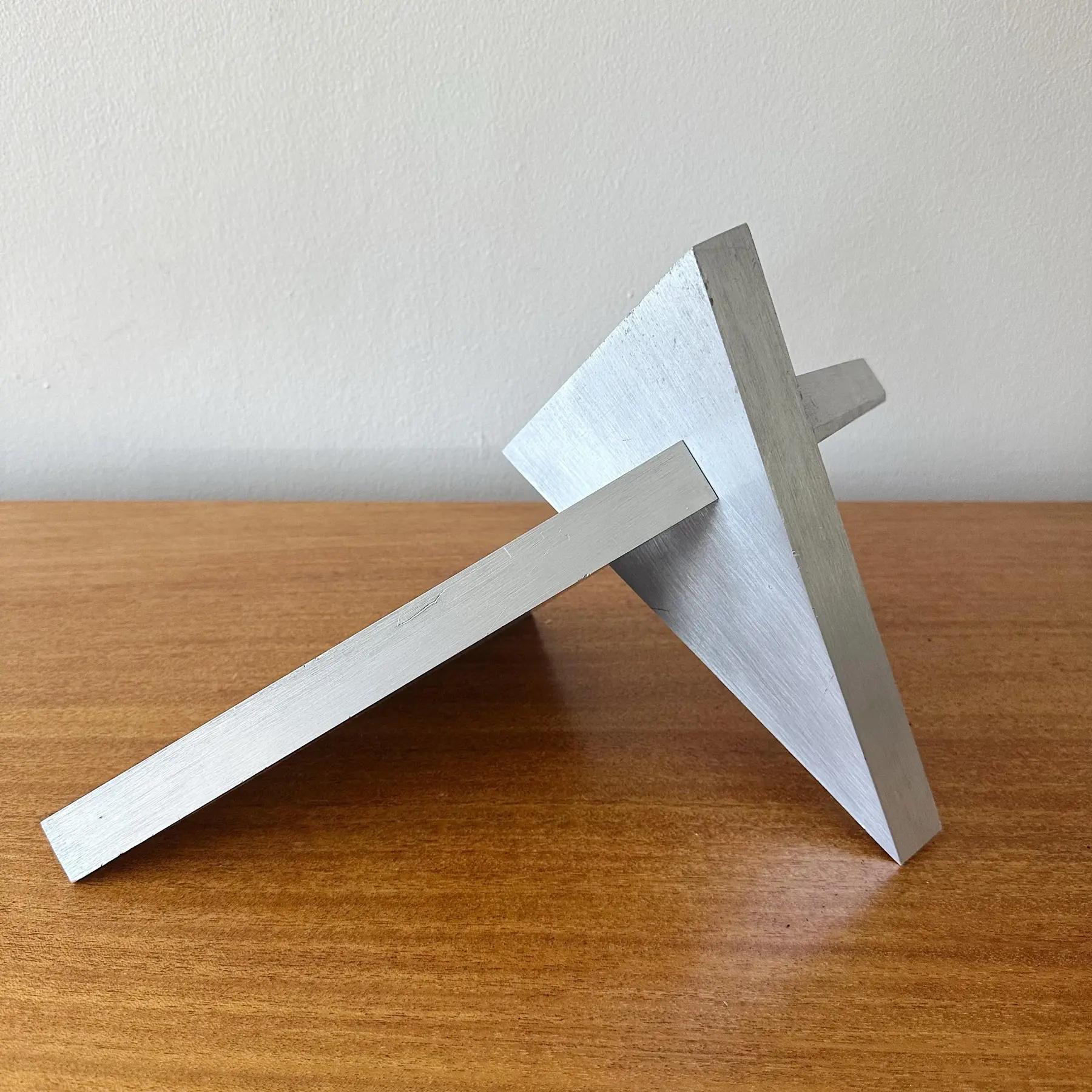 Larry Mohr Abstract Aluminum Sculpture, 1970s For Sale 1