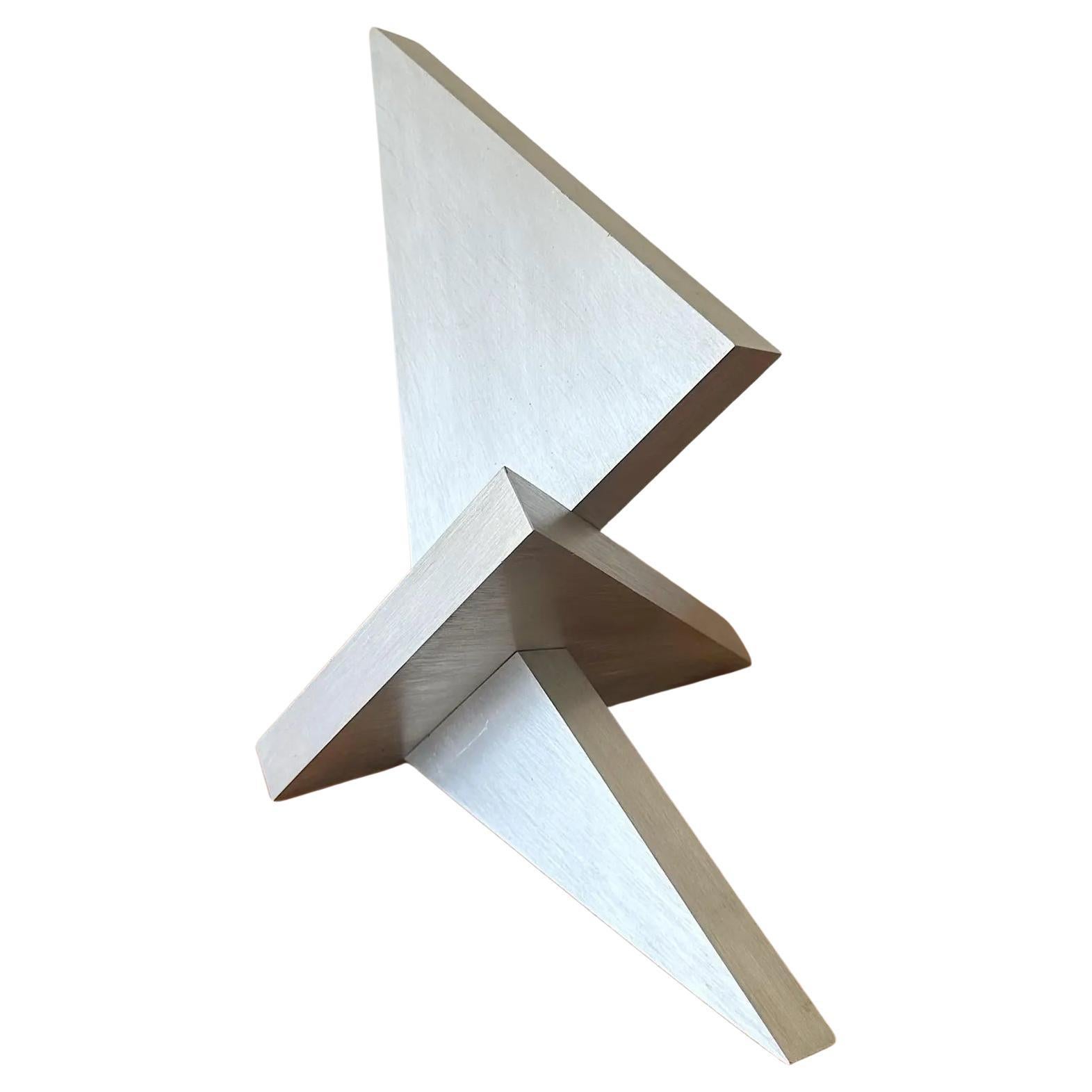 Larry Mohr Abstract Aluminum Sculpture, 1970s
