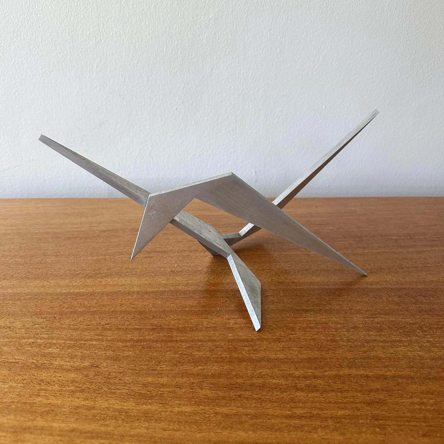 American Larry Mohr Aluminum Sculpture, 1978 For Sale
