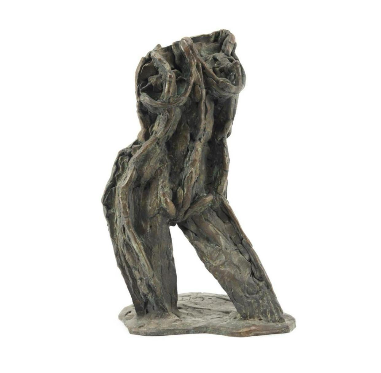 Larry Mohr ( American 1921-2013) Unusual Abstract Bronze Nude Titled “Gita”. For Sale 1