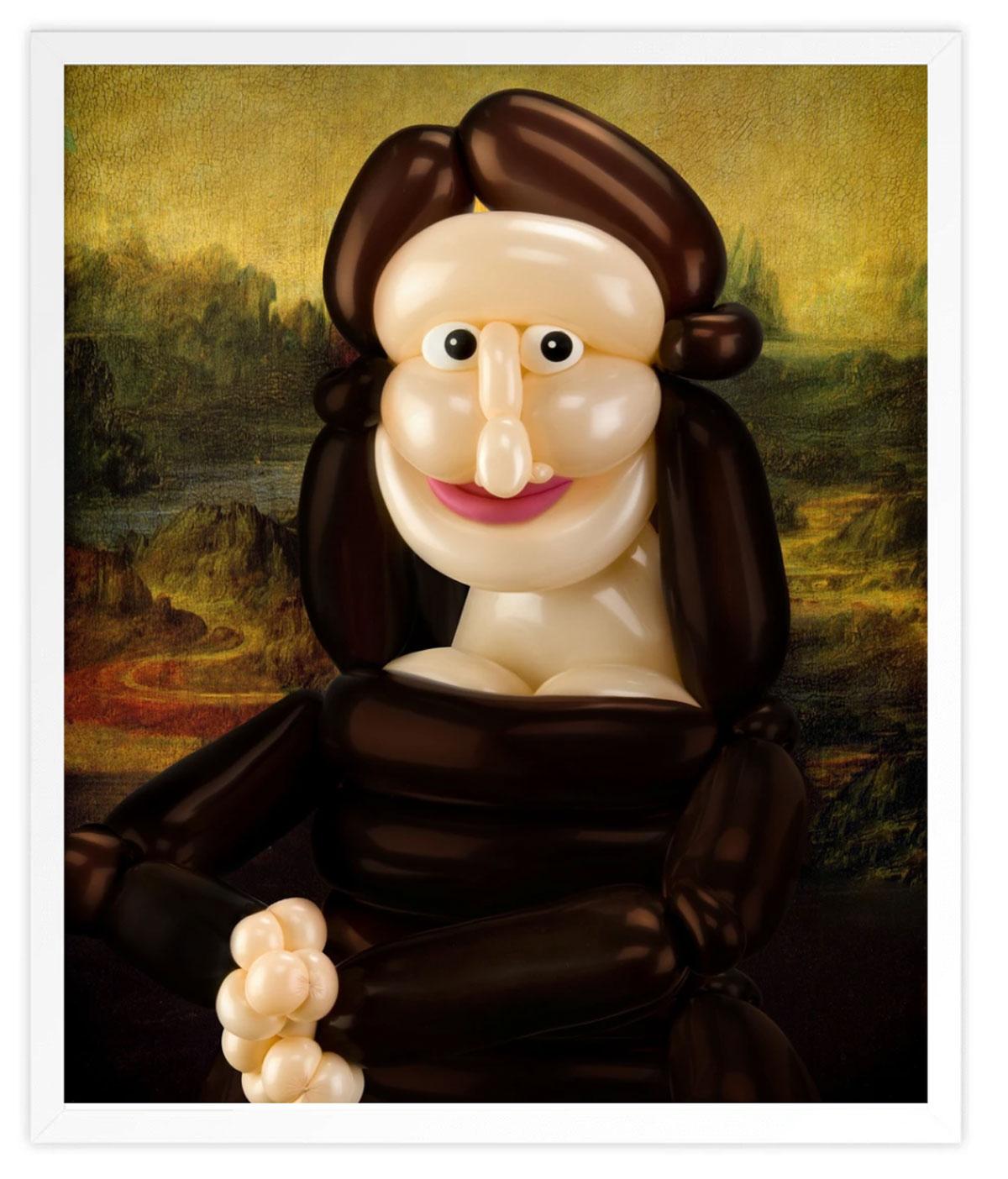 Larry Moss ha creato la sua straordinaria arte riempita d'aria chiamata 