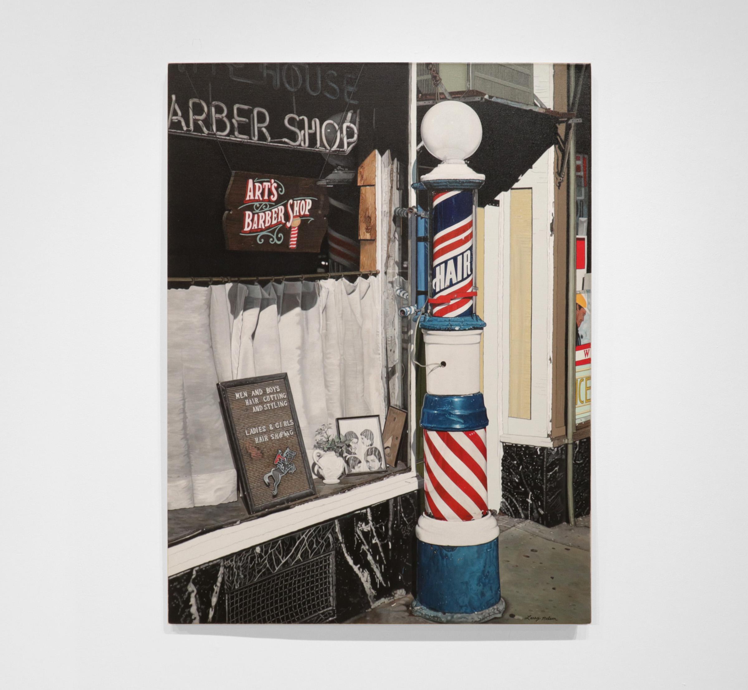 barber shop painting ideas