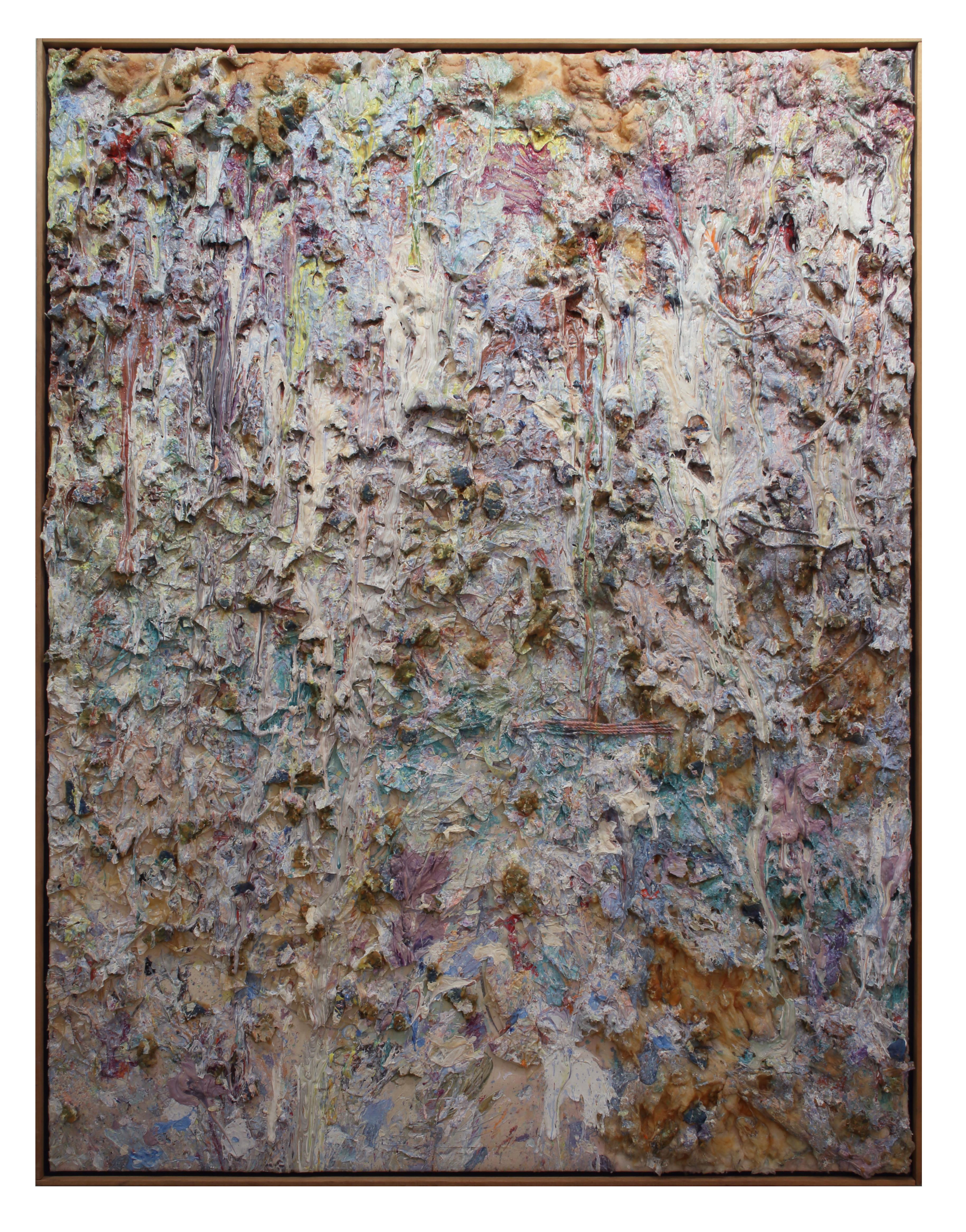 Larry Poons Abstract Painting - Hymn for Him 88C-2