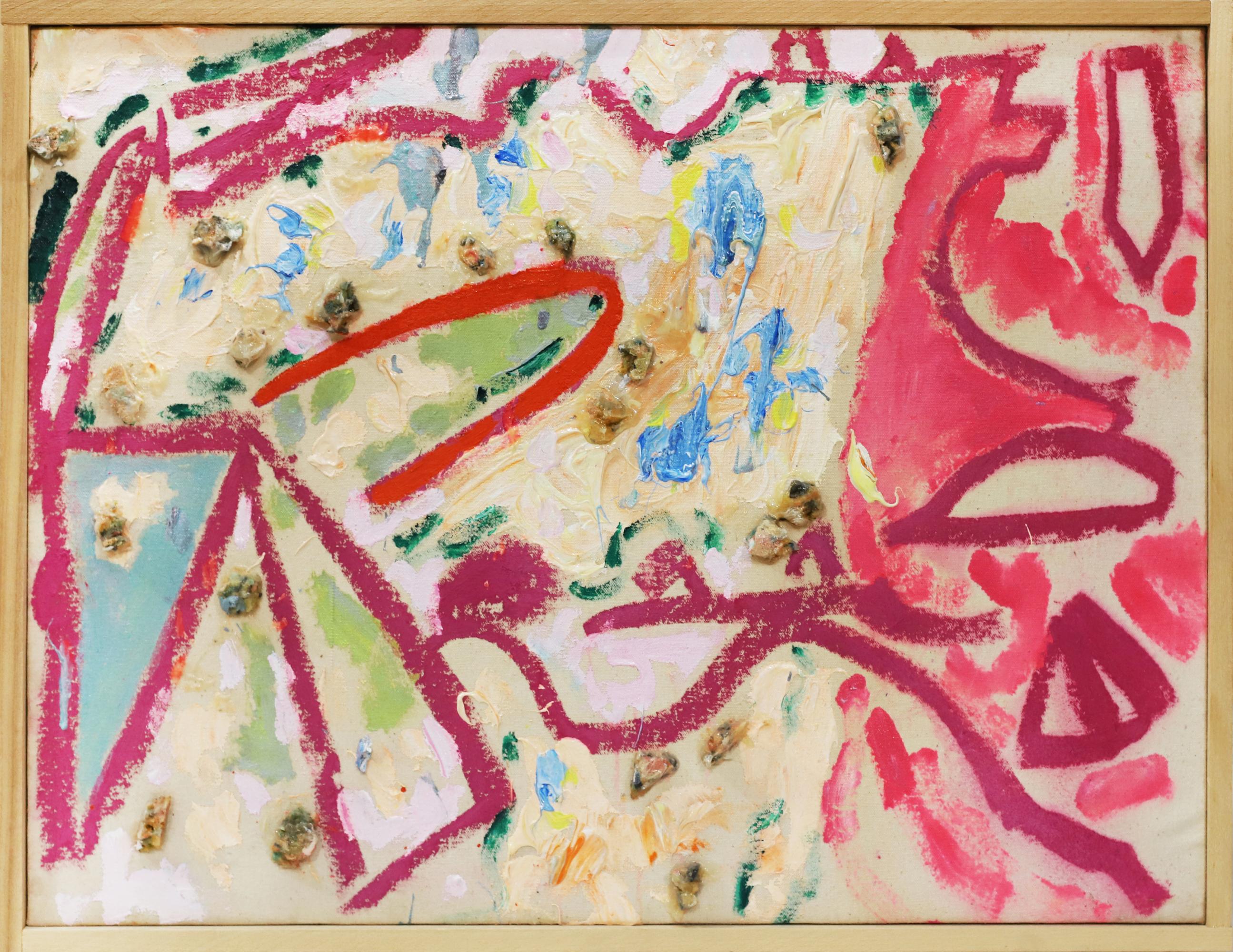 Larry Poons Abstract Painting - 01AS-3