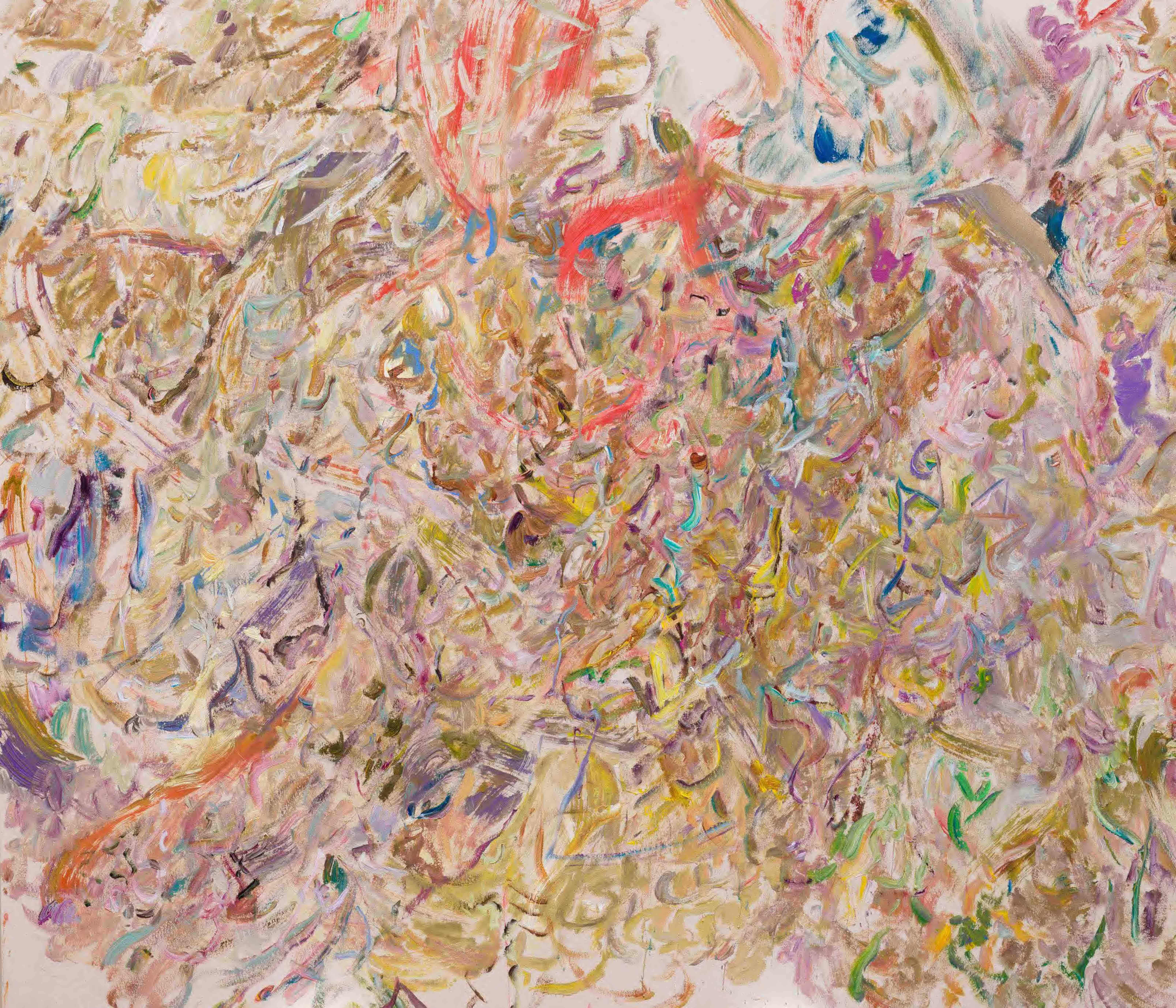 Larry Poons Abstract Painting - Slightly Altered