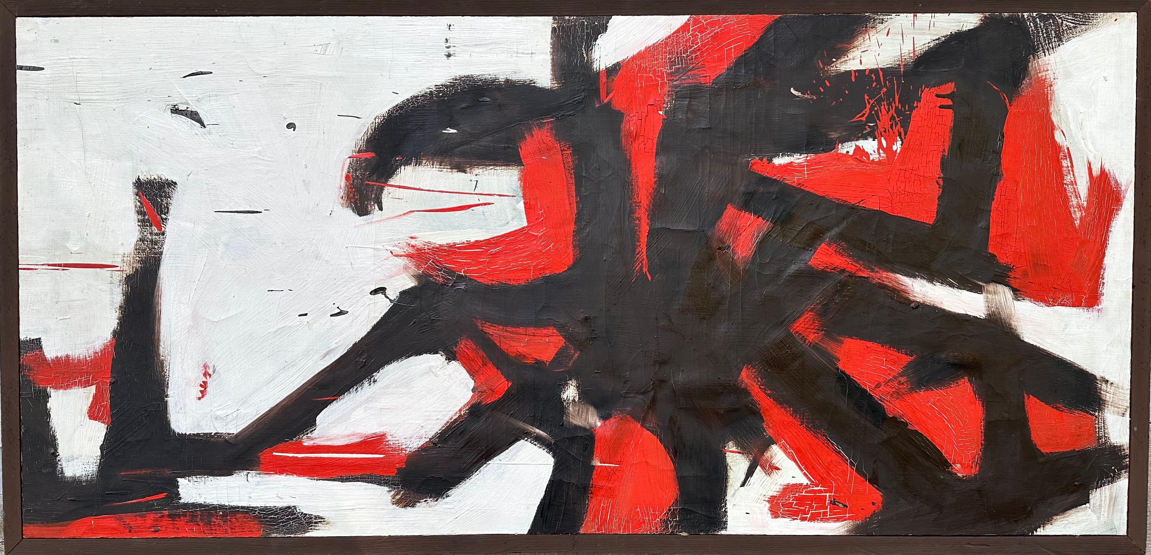 Pégase (peinture expressionniste abstraite) en vente 5