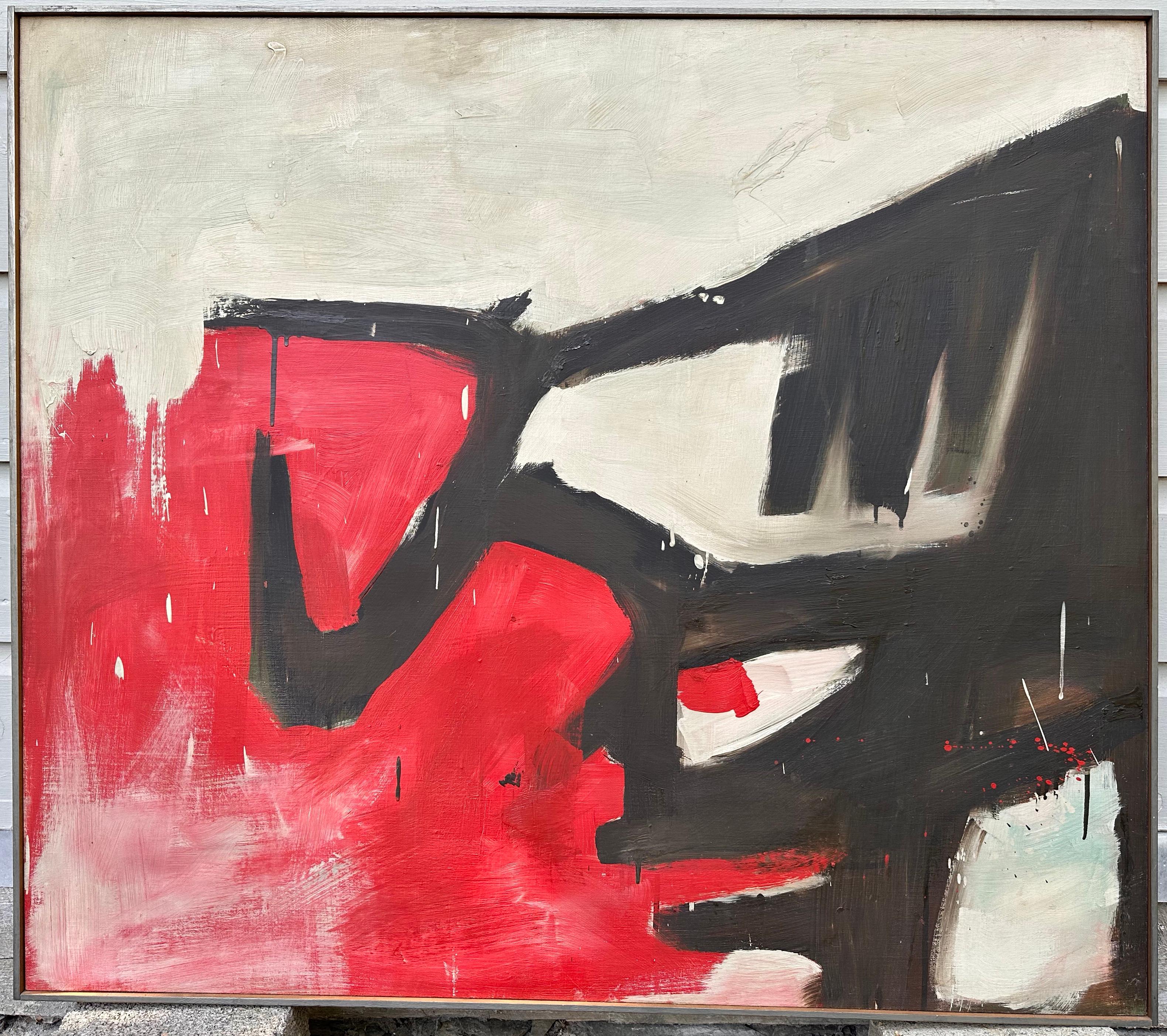  Plaza del Toros (Abstrakte expressionistische Malerei) – Painting von Larry Price