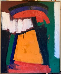 Vintage Untitled (Abstract Expressionist Painting)