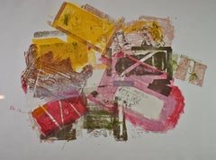 Lithographie en couleur de Larry Rivers, « Nine French Bank Notes »