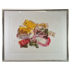 Lithographie en couleur de Larry Rivers, « Nine French Bank Notes »