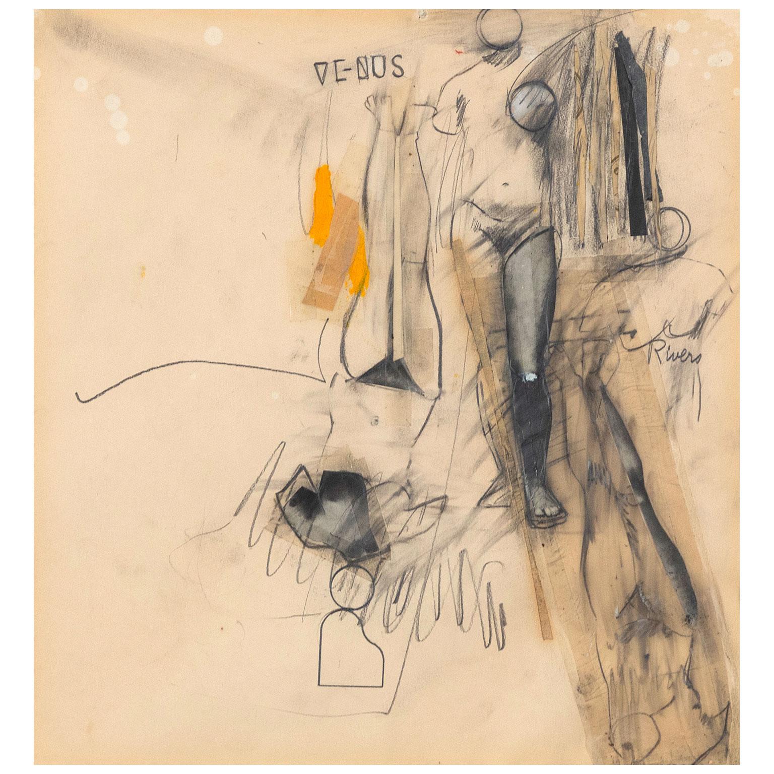 Venus (Pop-Art), Mixed Media Art, von Larry Rivers