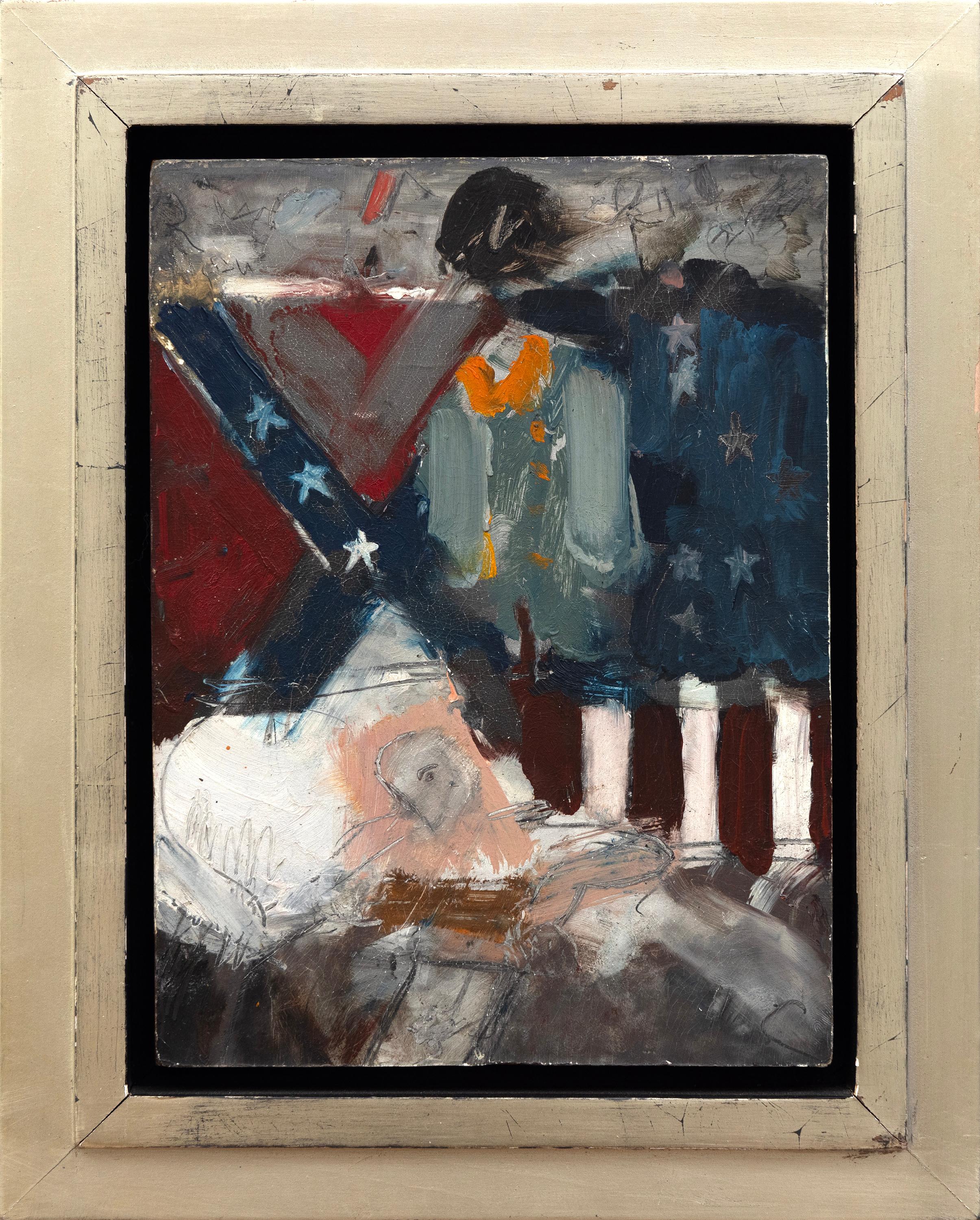 Dernier vétéran de la guerre civile - Painting de Larry Rivers