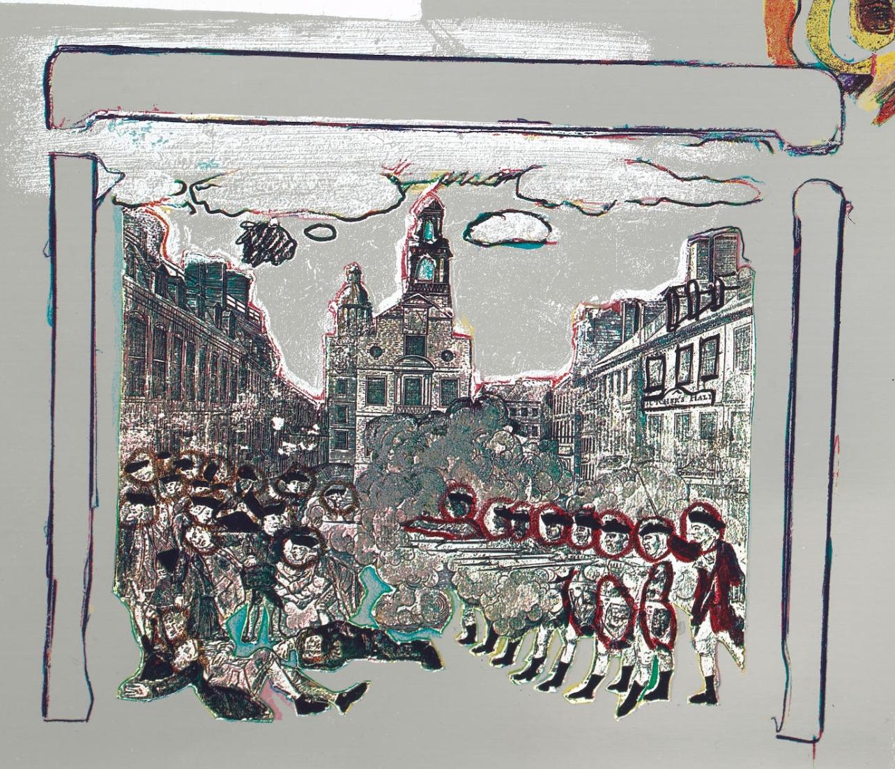 40. Regiment (Boston Massacre), Larry Rivers im Angebot 1