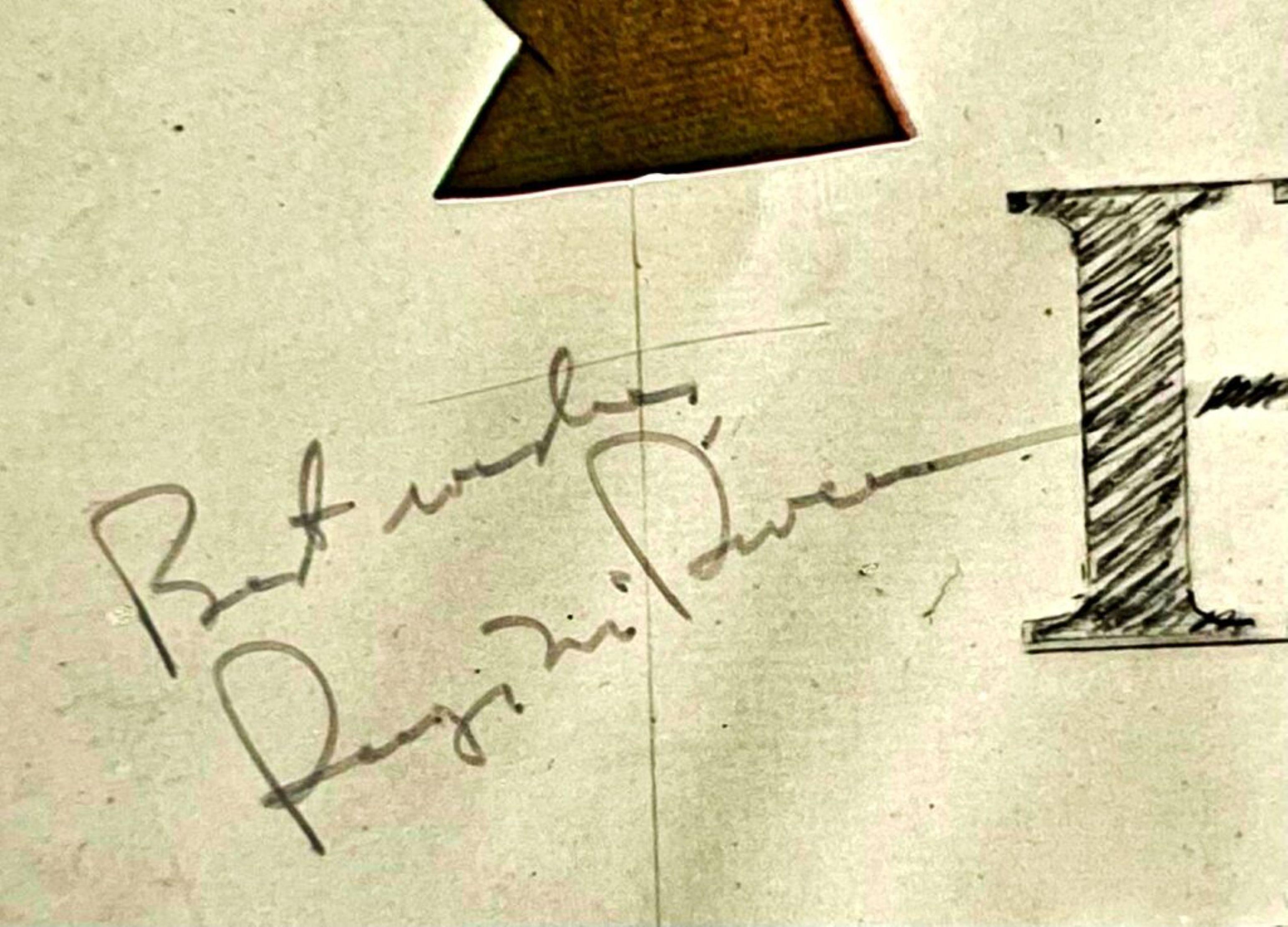 America Needs McGovern, Teniente Ed Mano firmada TANTO por Rivers como por McGovern - Print de Larry Rivers