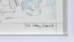 "Bronx Zoo" lithograph and silk screen by Larry Rivers from "New York, New York"