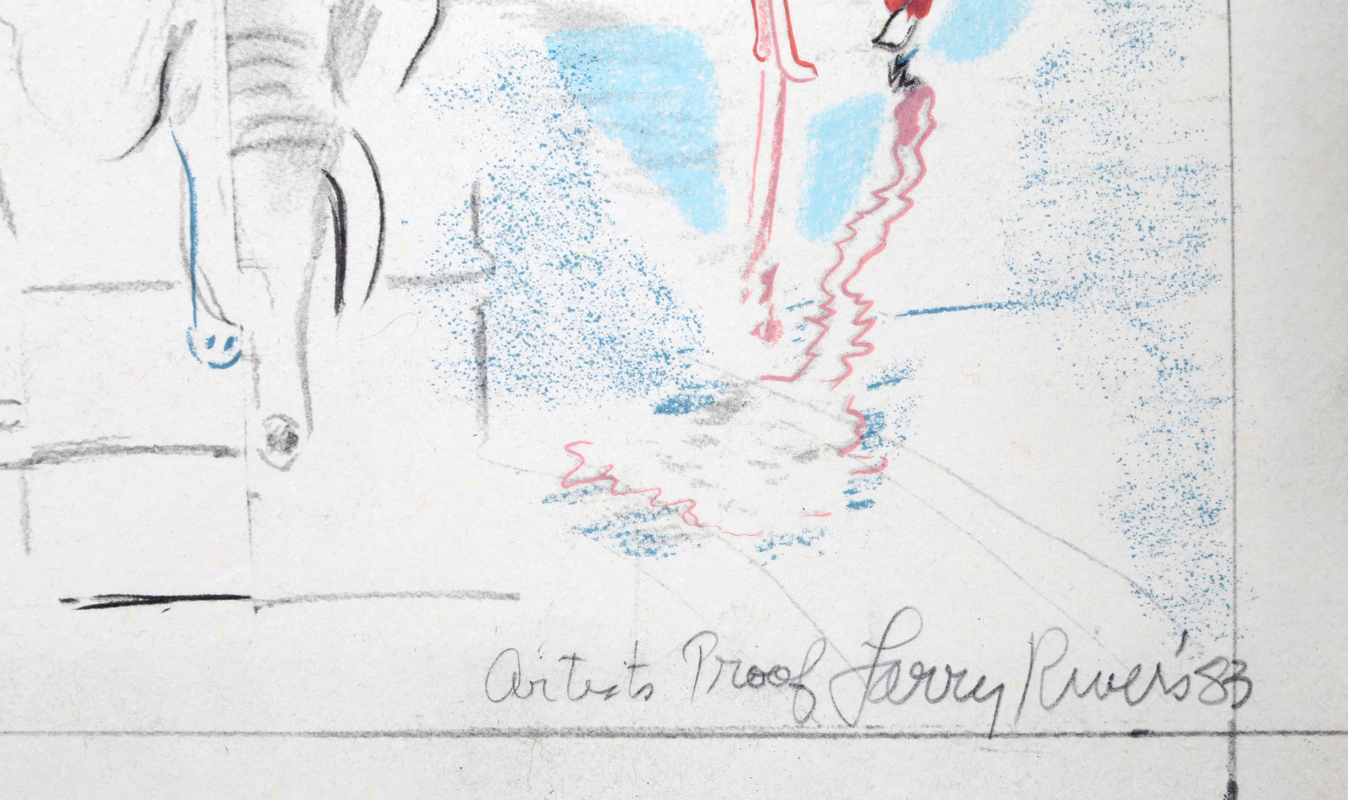 Larry Rivers Bronx Zoo New York, New York For Sale at 1stDibs