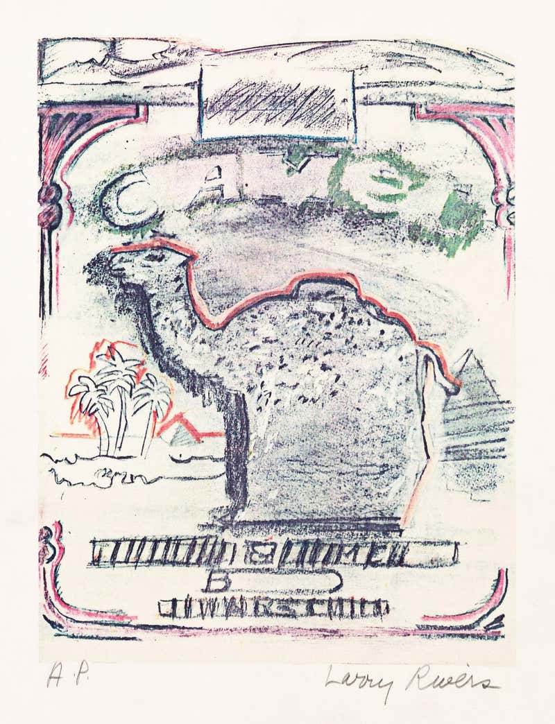 Larry Rivers Art - 46 For Sale at 1stDibs | artist larry rivers, artist ...