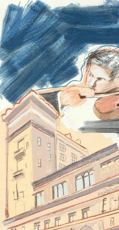 Carnegie Hall from the Carnegie Hall 100th Anniversary Portfolio, Larry Rivers