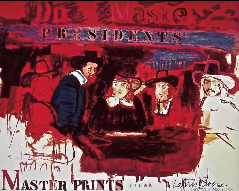 Larry Rivers Art - 65 For Sale at 1stDibs | larry rivers art for sale ...