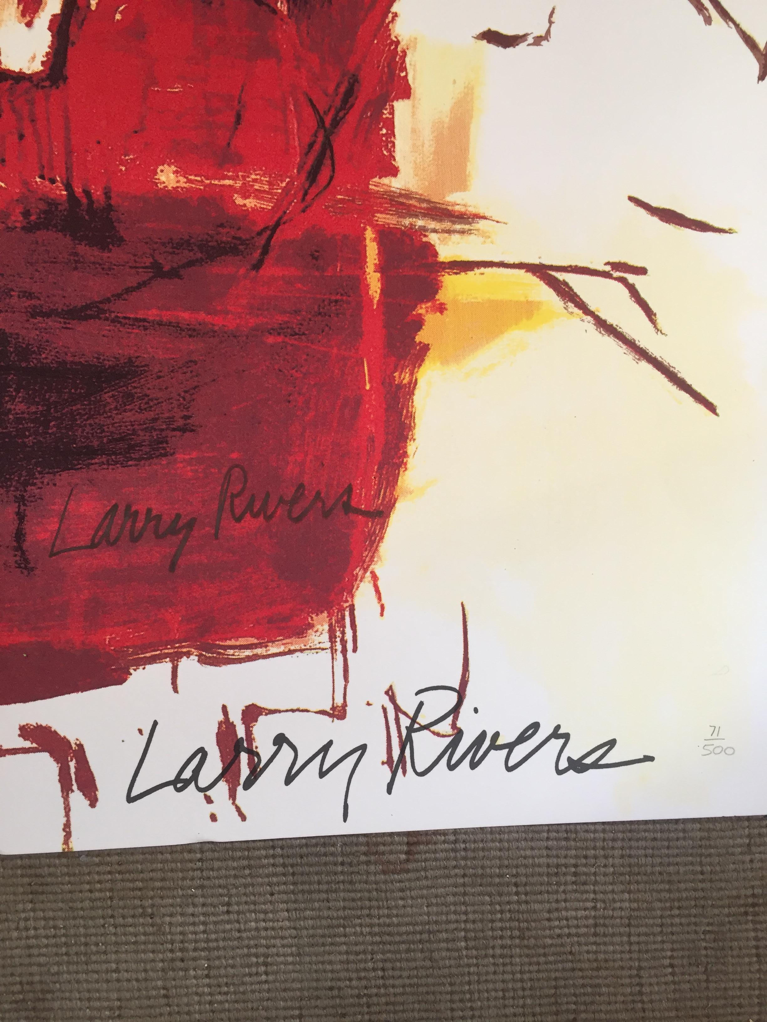 Dutch Masters (Signed) - Print by Larry Rivers